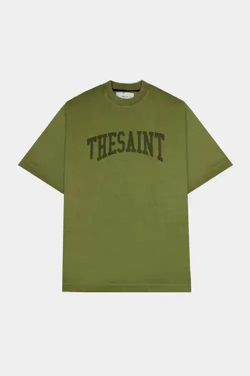 Camiseta TheSaint Oversized (Stoned Dark Green)