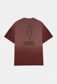 Camiseta TheSaint Oversized Força D'água Stoned Brown – Streetwear Premium - imagem 1