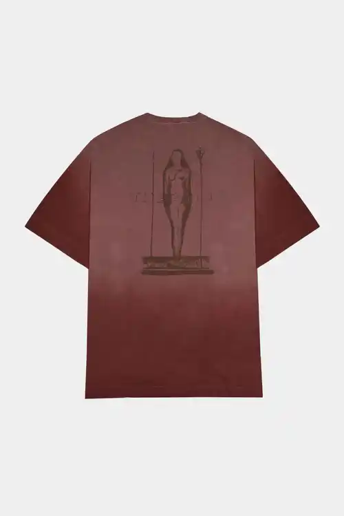 Camiseta TheSaint Oversized Força D'água (Stoned Brown)