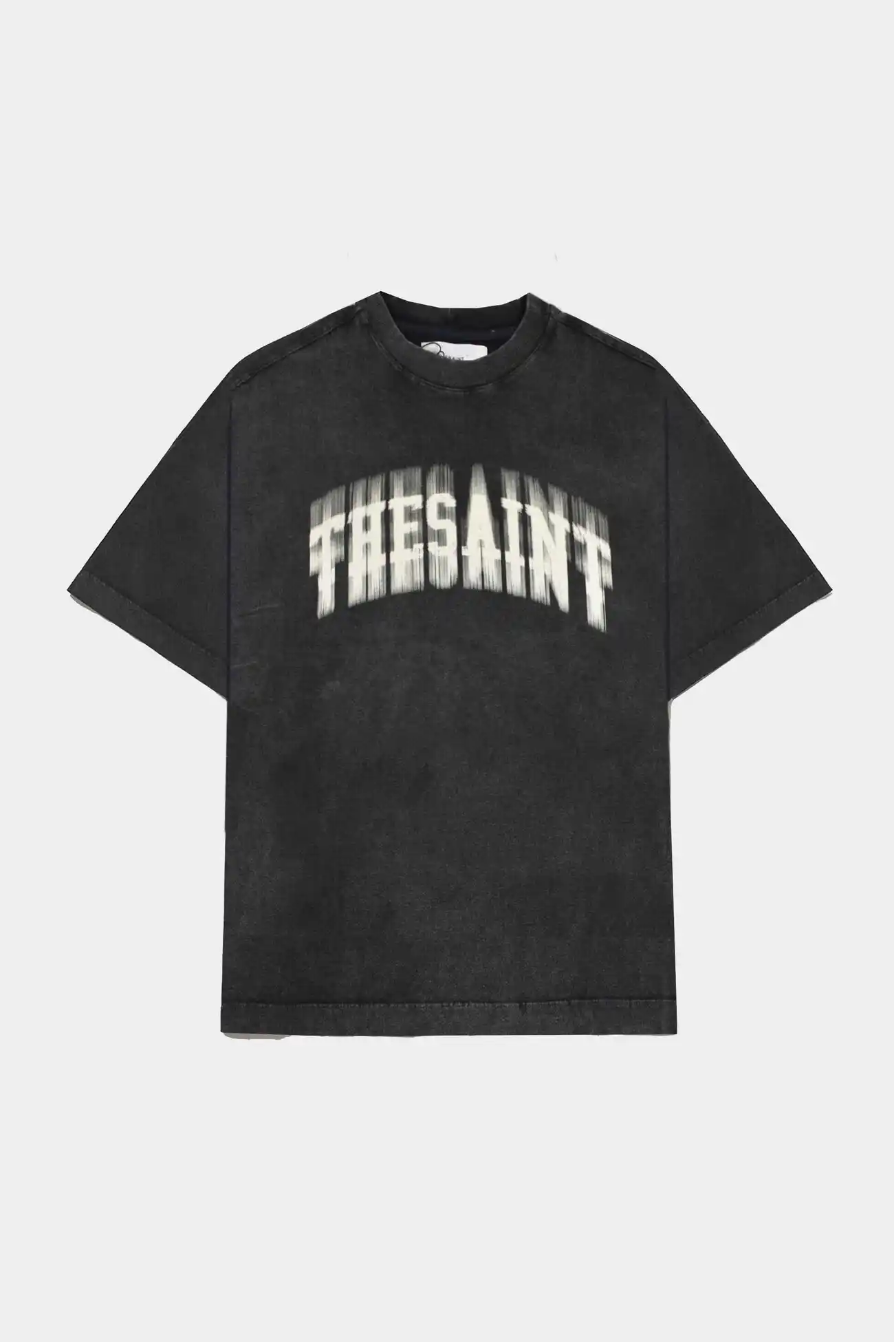 Camiseta TheSaint Oversized Shadow Stoned Black – Streetwear Premium - imagem 1