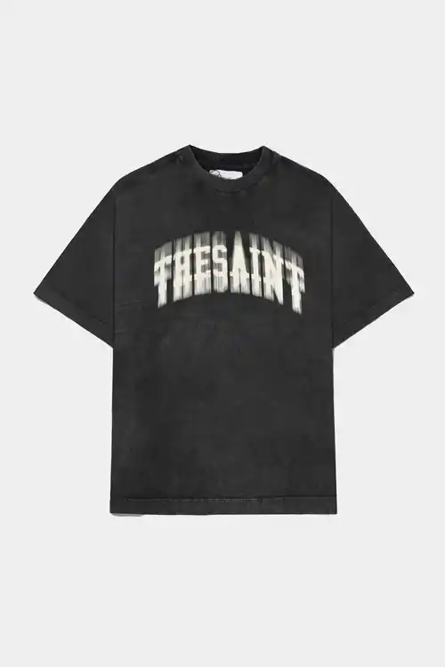 Camiseta TheSaint Oversized Shadow (Stoned Black)