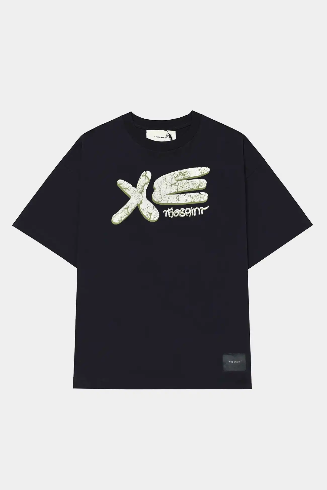 Camiseta TheSaint Oversized TheSaint Solo Black – Streetwear Autêntico - imagem 1