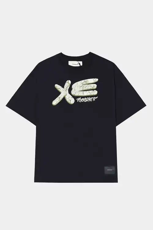 Camiseta TheSaint Oversized TheSaint Solo (Black)