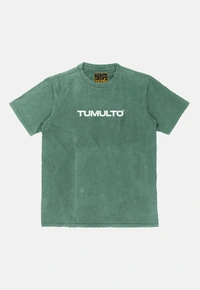 Camiseta Tumulto Institucional Estonada Verde  - imagem 1