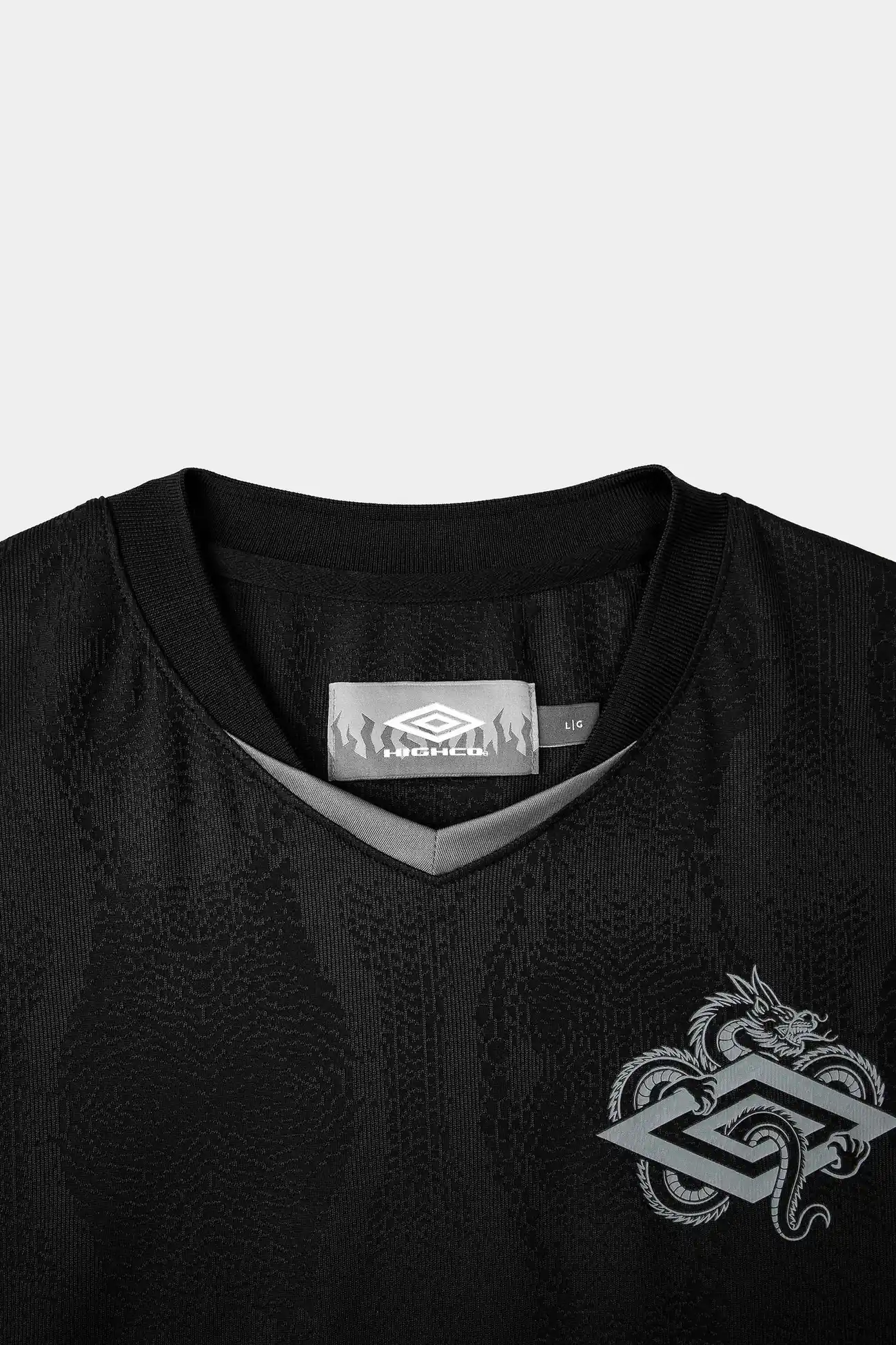 Jersey HIGH x Umbro Longsleeve Black - imagem 4