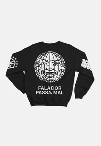 Moletom Tumulto Crewneck Falador Preto com Estampa - imagem 2