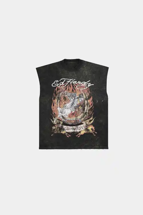 Regata Ed Hardy x Matuê Horse (Stoned Black)