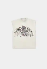 Regata Ed Hardy x Matuê Until Dreams Off White - imagem 1