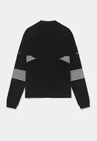 Suéter PIET Fitted Long Sleeve Sport Sweater Black – Farmers League - imagem 2