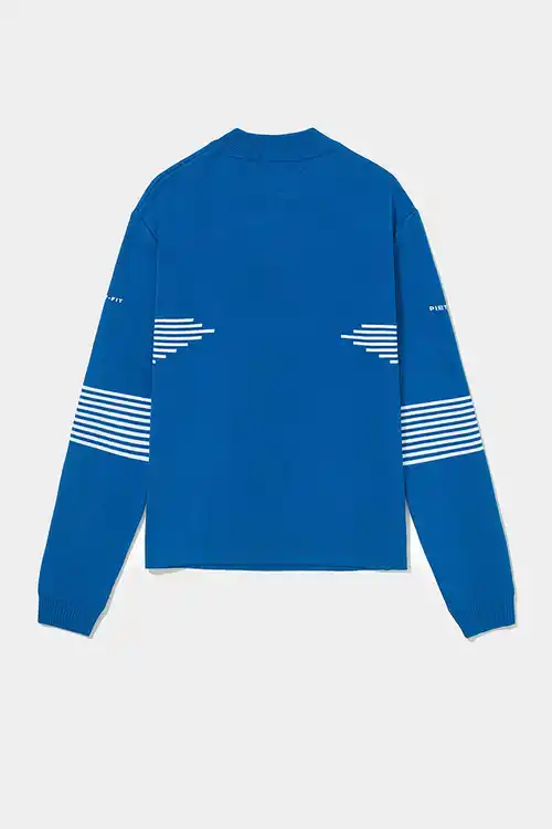 Suéter PIET Fitted Long Sleeve Sport Sweater (Blue)