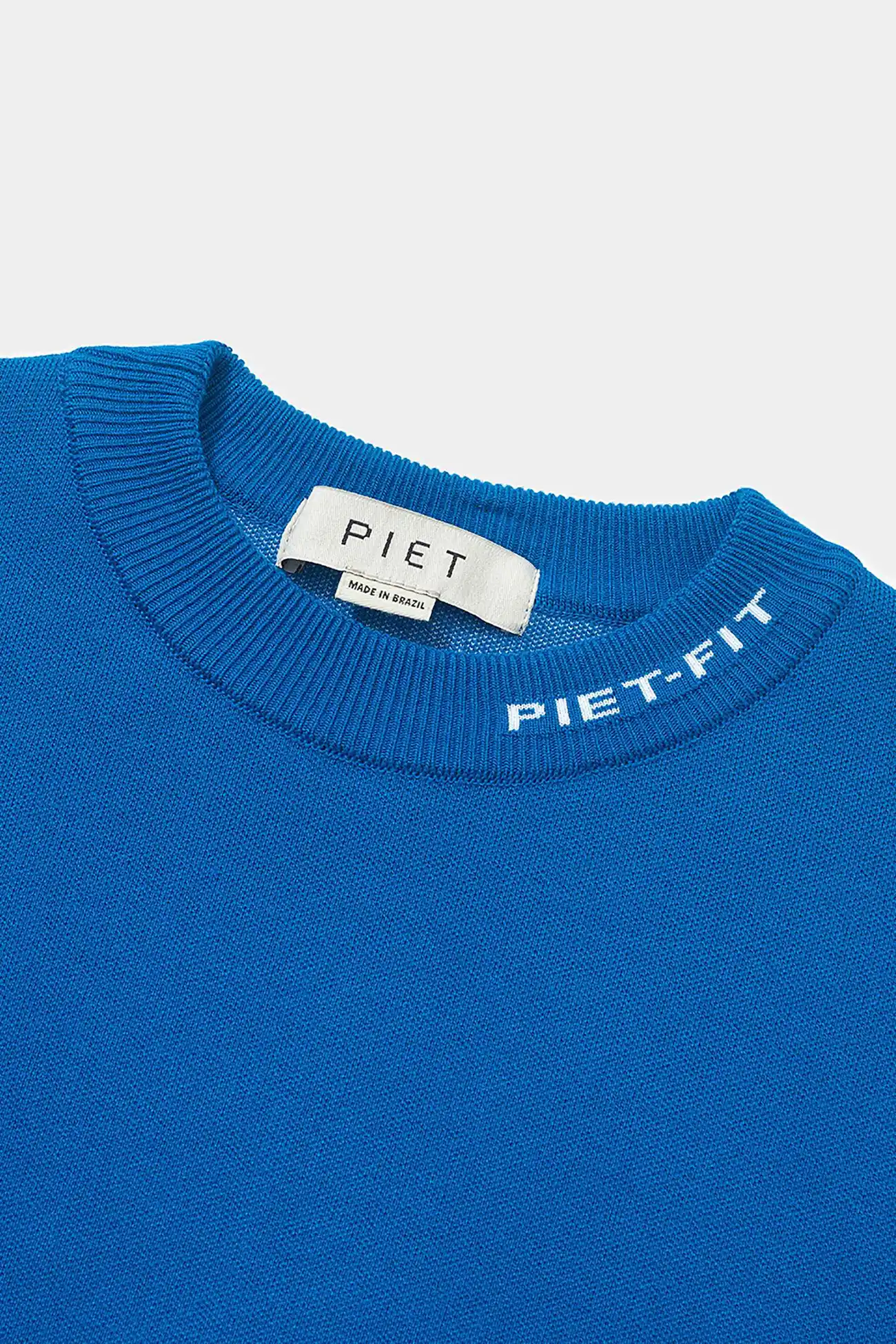 Suéter PIET Fitted Long Sleeve Sport Sweater Blue – Farmers League - imagem 3