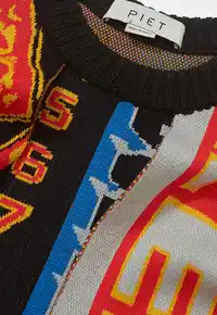 Suéter PIET Scarves Knitted – Farmers League - imagem 4