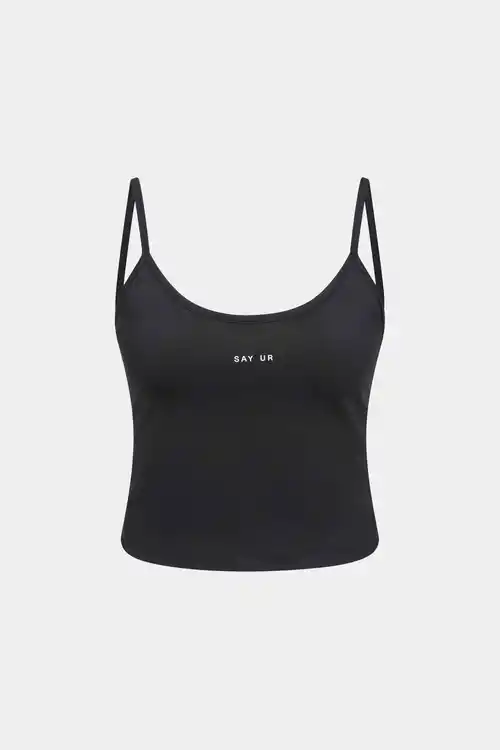 Tank Top Say Ur (Black)