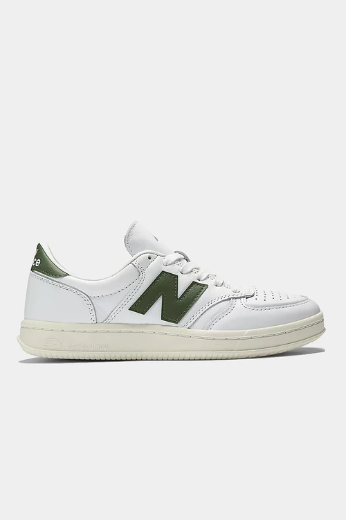 Tênis New Balance T500 (White/Alpine Green)
