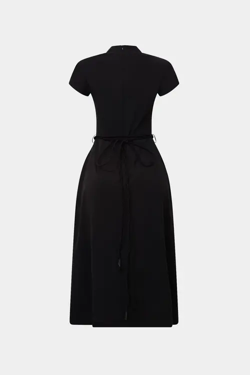Vestido Say Ur Tide Midi Dress (Black)