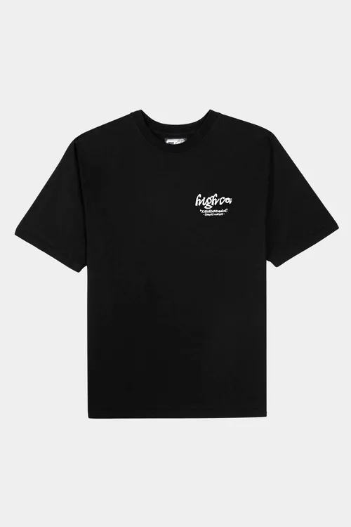 Camiseta Midas Touch Pepper Black Boxy Streetwear
