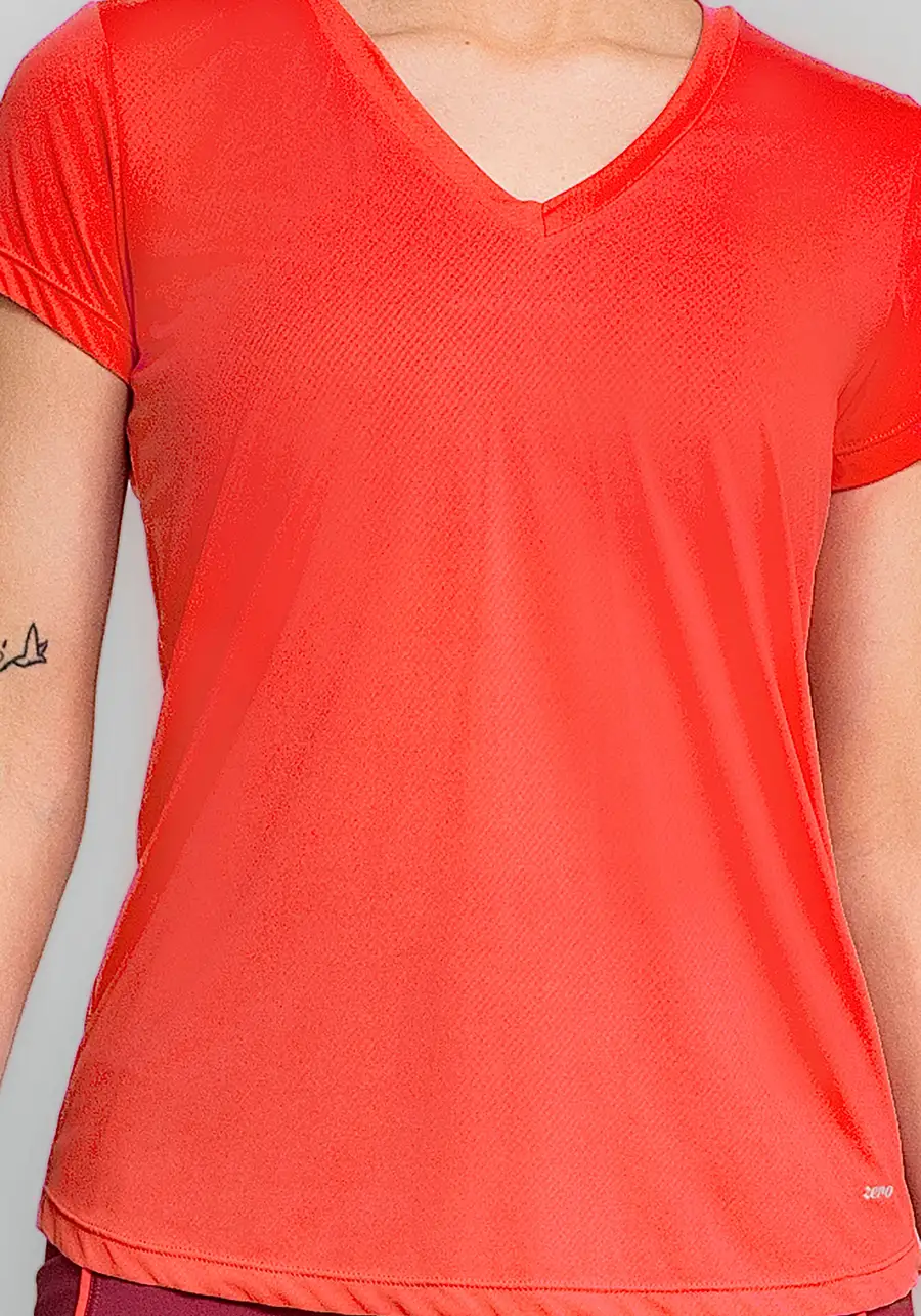 T SHIRT GOLA V AIR FIT