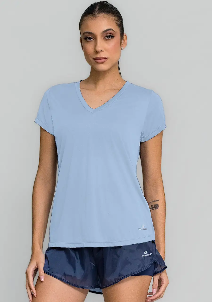 T SHIRT GOLA V AIR FIT