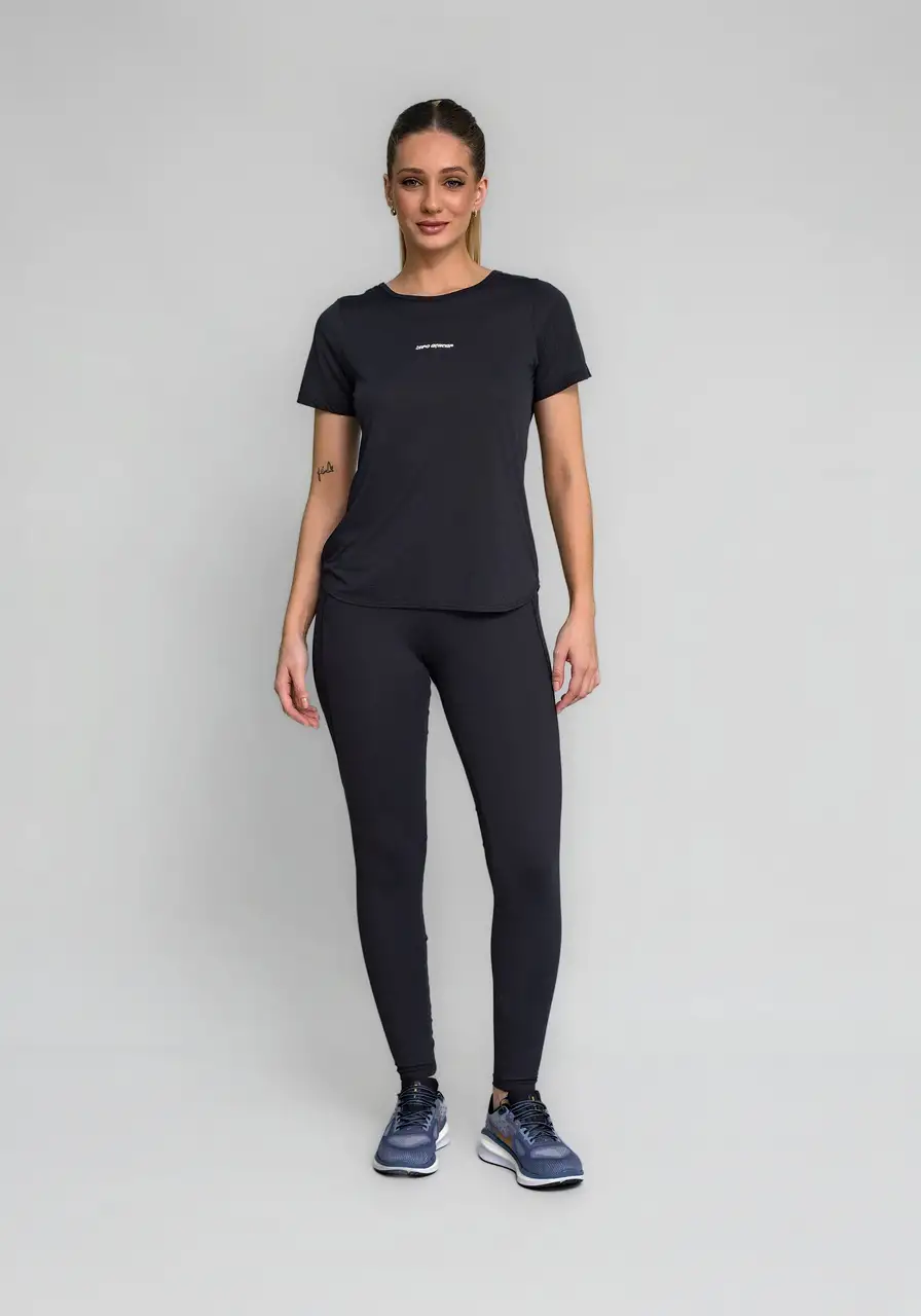 T SHIRT ALONGADA TIRAS