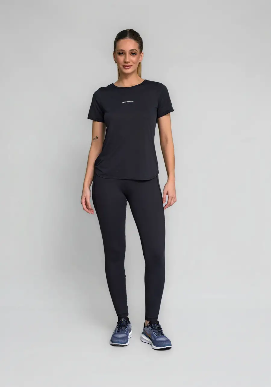 T SHIRT ALONGADA TIRAS