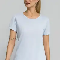 T-SHIRT CREPE ALONGADA - imagem 7