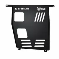 Skid Plate HVS Lift Strada — Protetor de Cárter em Aço Carbono com Logo Urso - imagem 1