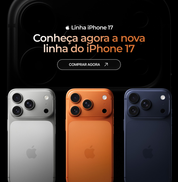 Banner mobile Linha iPhone 17