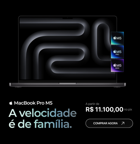 Banner mobile MacBook Pro M5