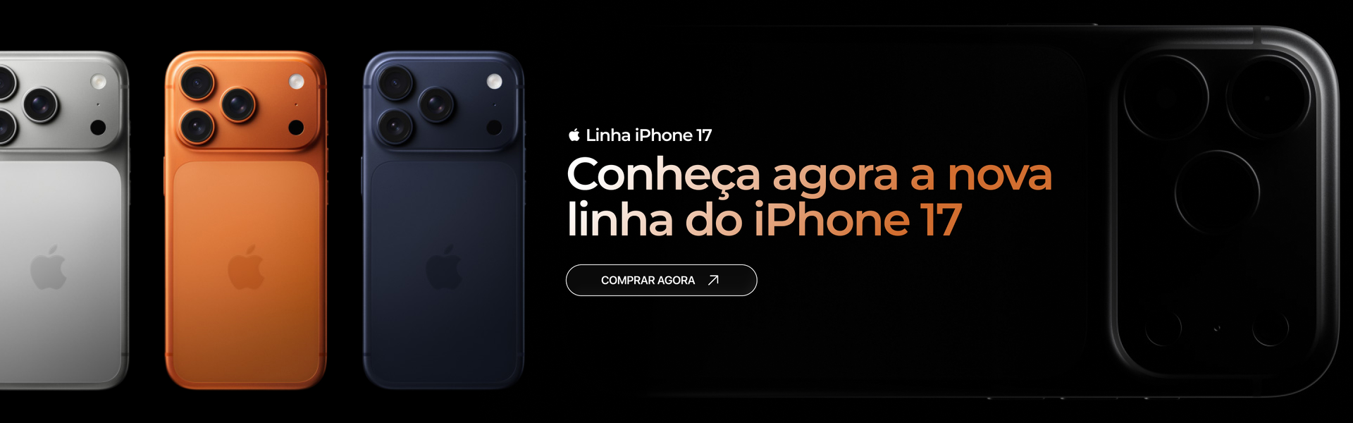 Banner Linha iPhone 17