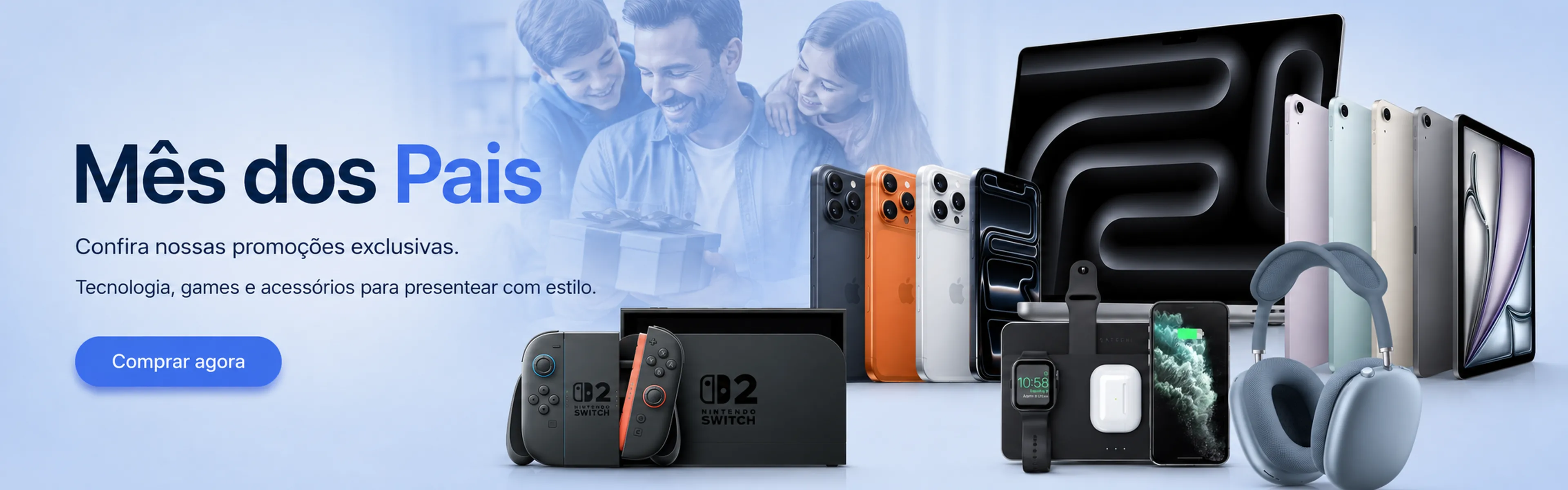 Banner Mês dos pais