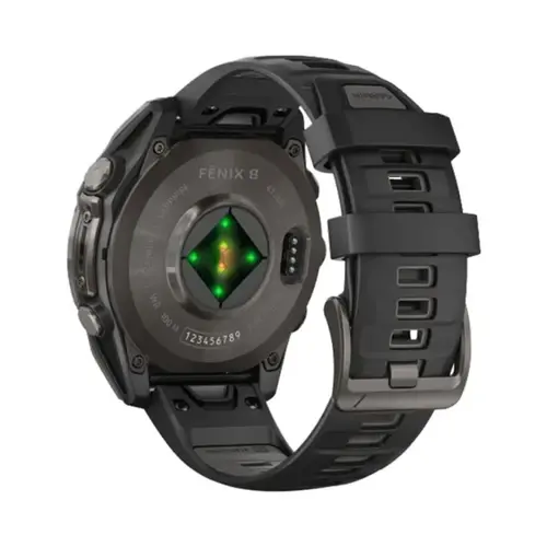 Relógio Smartwatch Garmin Fenix 8 Sapphire Amoled 47mm - Preto (010-02904-20)