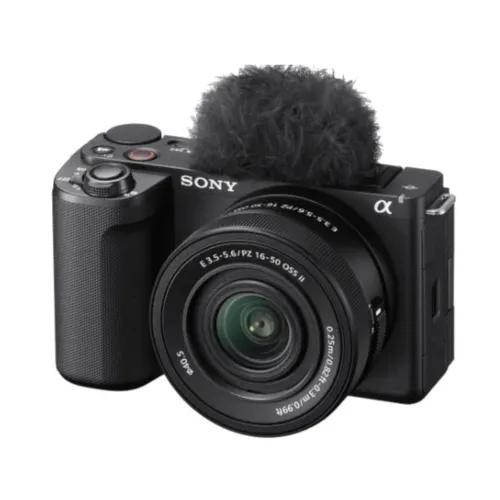Câmera Digital Sony ZV-E10 II 26MP 3.0" + Lente 16-50MM OSS II + Cartão Lexar 128GB
