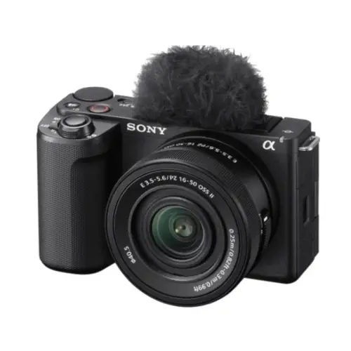 Câmera Digital Sony ZV-E10 II 26MP 3.0" + Lente 16-50MM OSS II + Cartão Lexar 128GB