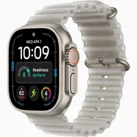 Apple Watch Ultra 4 49MM (Caixa Titânio Natual | Pulseira Oceano Translucido )  - imagem 1