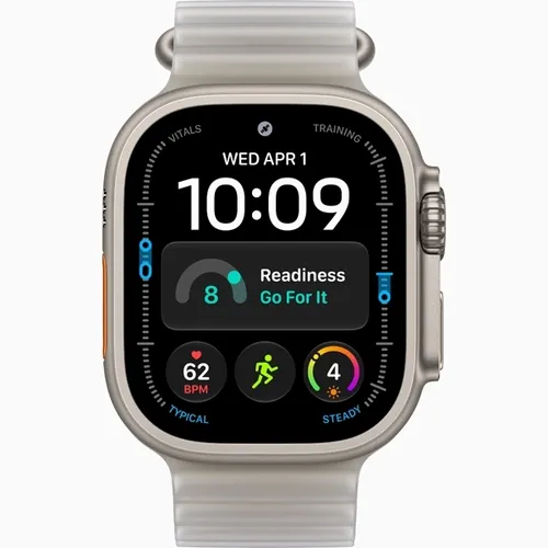 Apple Watch Ultra 4 49MM (Caixa Titânio Natural | Pulseira Oceano Translucido ) 