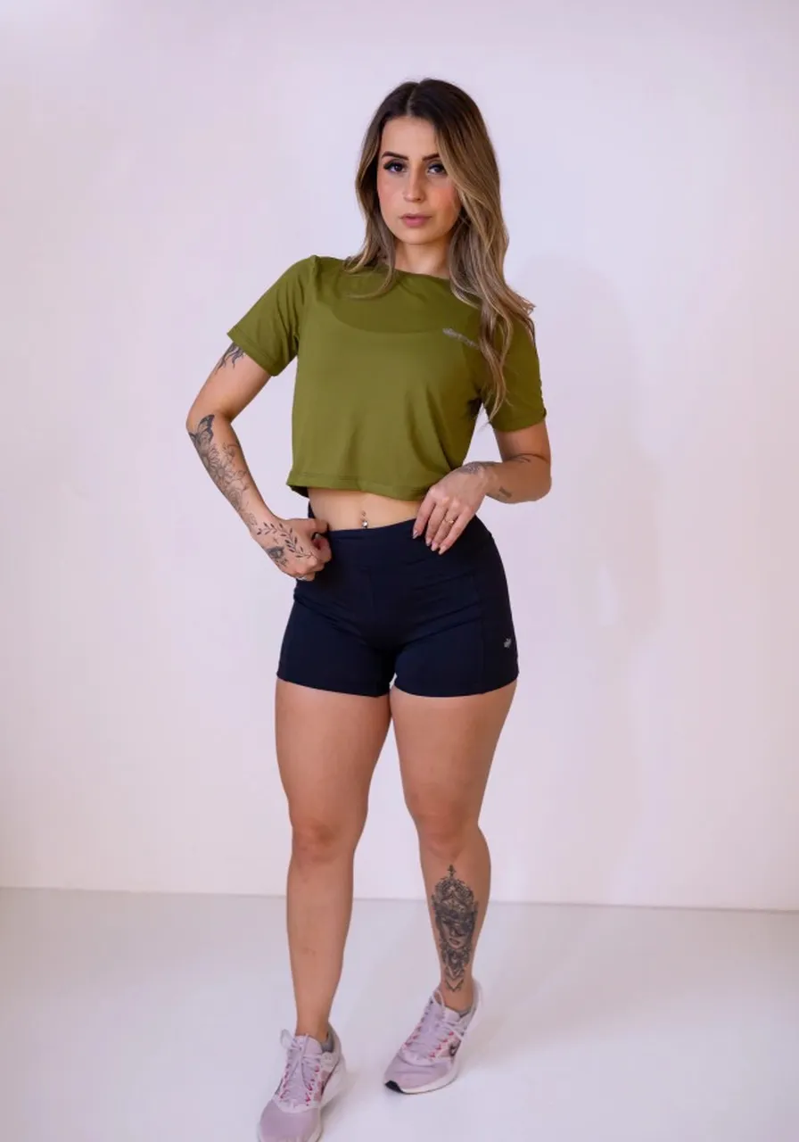 Cropped Feminino Infinity