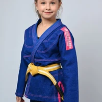 Kimono Infantil In The Guard Pink Azul - imagem 5