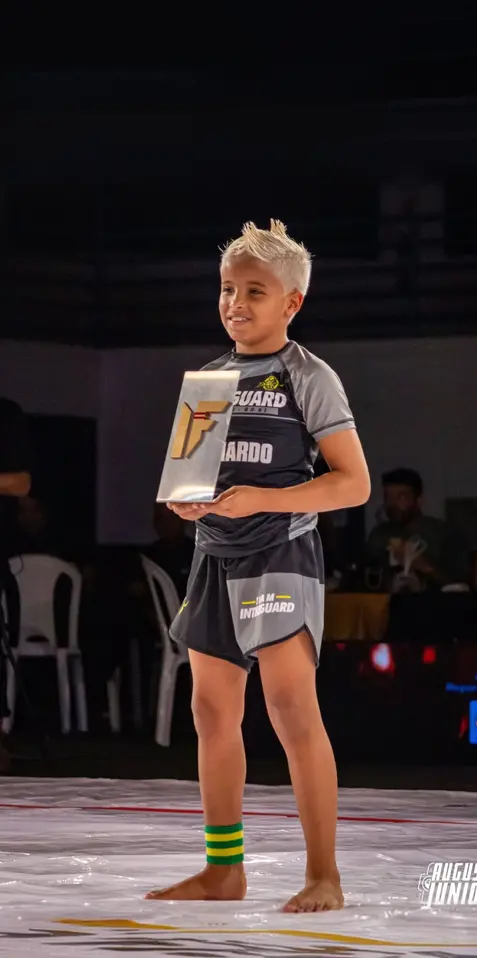 Rash Guard Infantil Team ITG Cinza