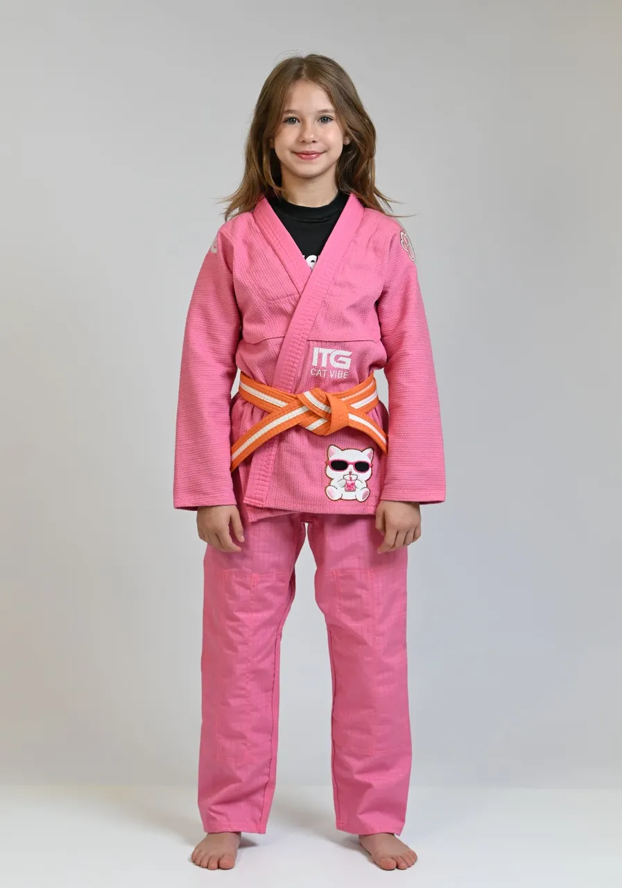 Kimono Infantil Cat Vibe
