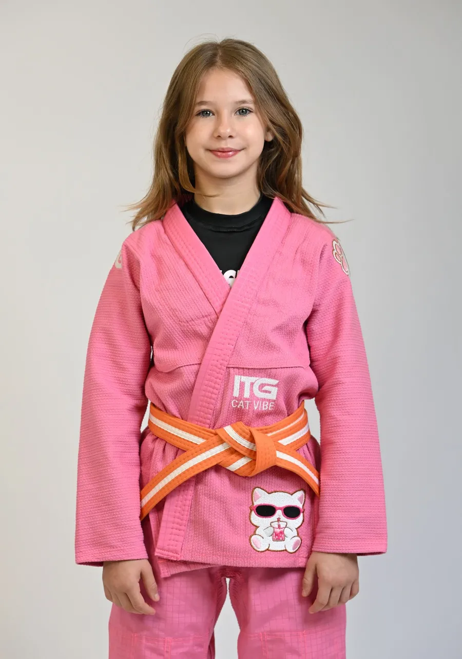 Kimono Infantil In The Guard Cat Vibe
