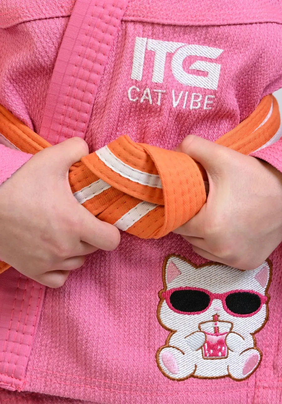 Kimono Infantil In The Guard Cat Vibe