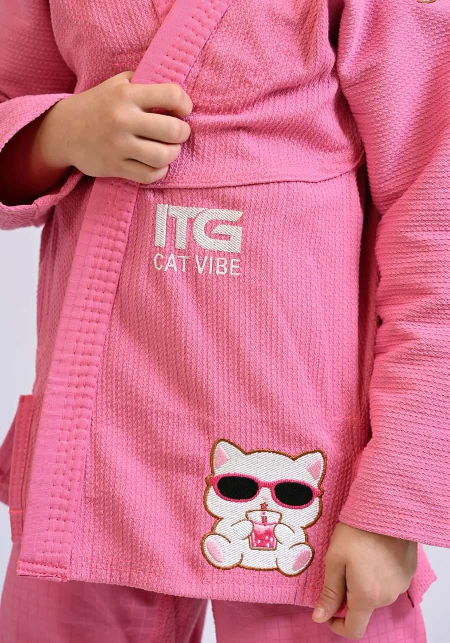 Kimono Infantil In The Guard Cat Vibe