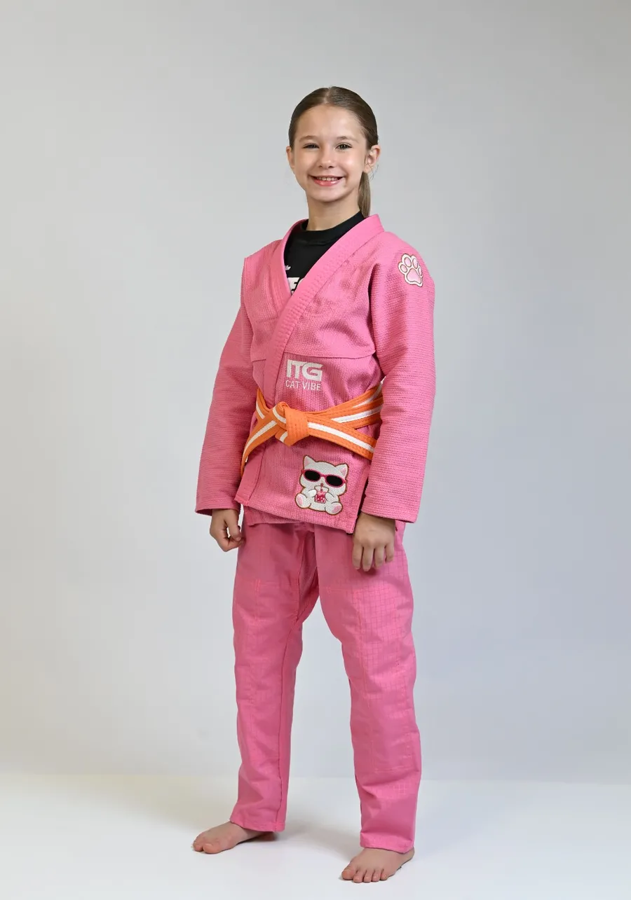Kimono Infantil In The Guard Cat Vibe