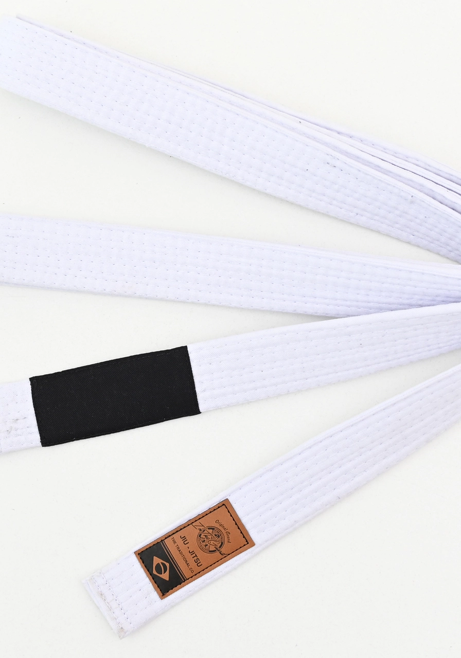 Faixa de Jiu Jitsu Premium Branca