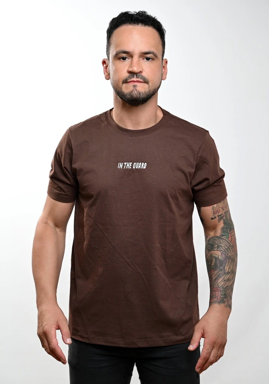 Camiseta Masculina Classic Marrom