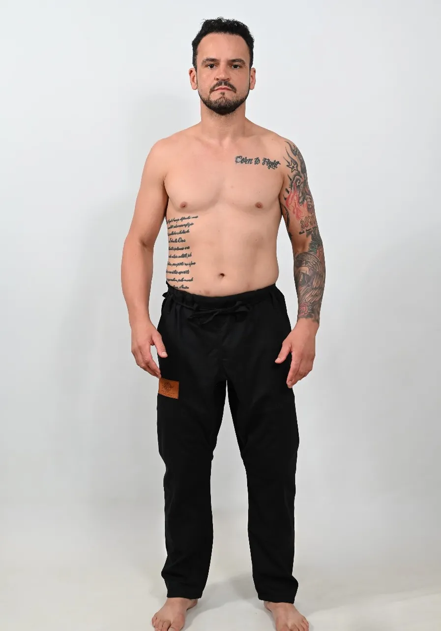 Calça de Kimono Pro Preta