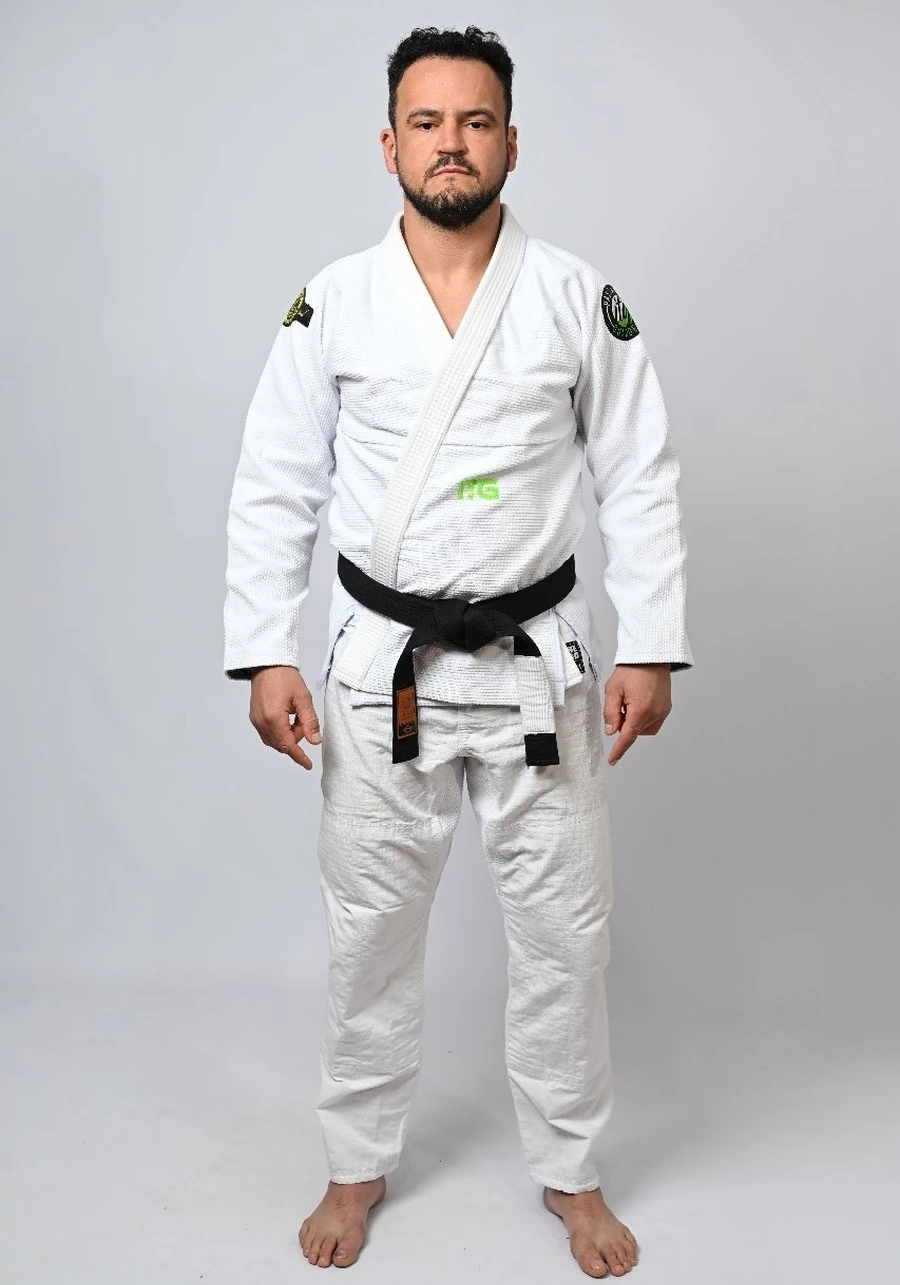 Kimono Jiu Jitsu Green In The Guard - Branco