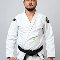 Kimono Jiu Jitsu Green In The Guard - Branco - imagem 3