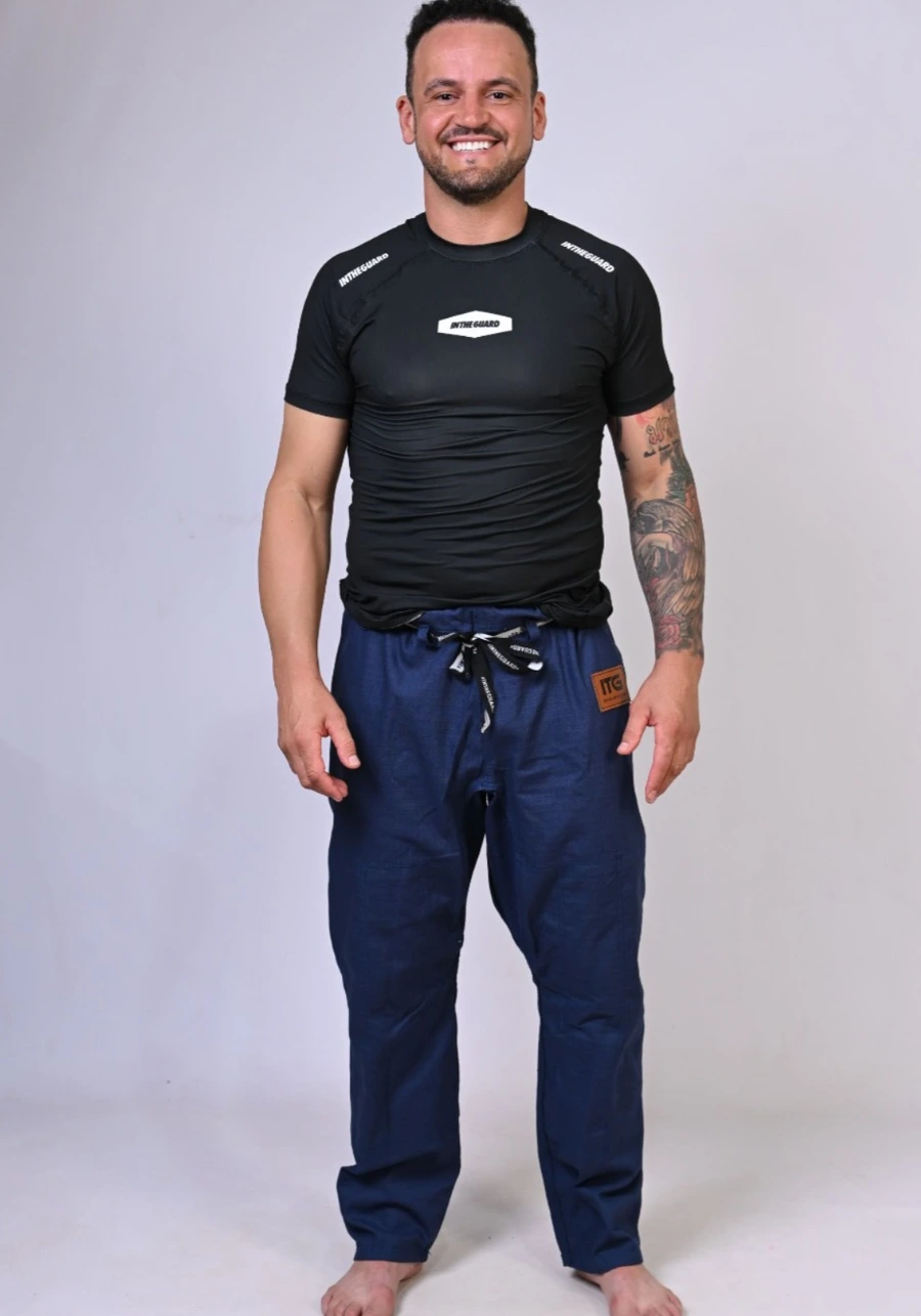 Calça de Kimono Marinho