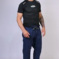 Calça de Kimono Marinho - imagem 8